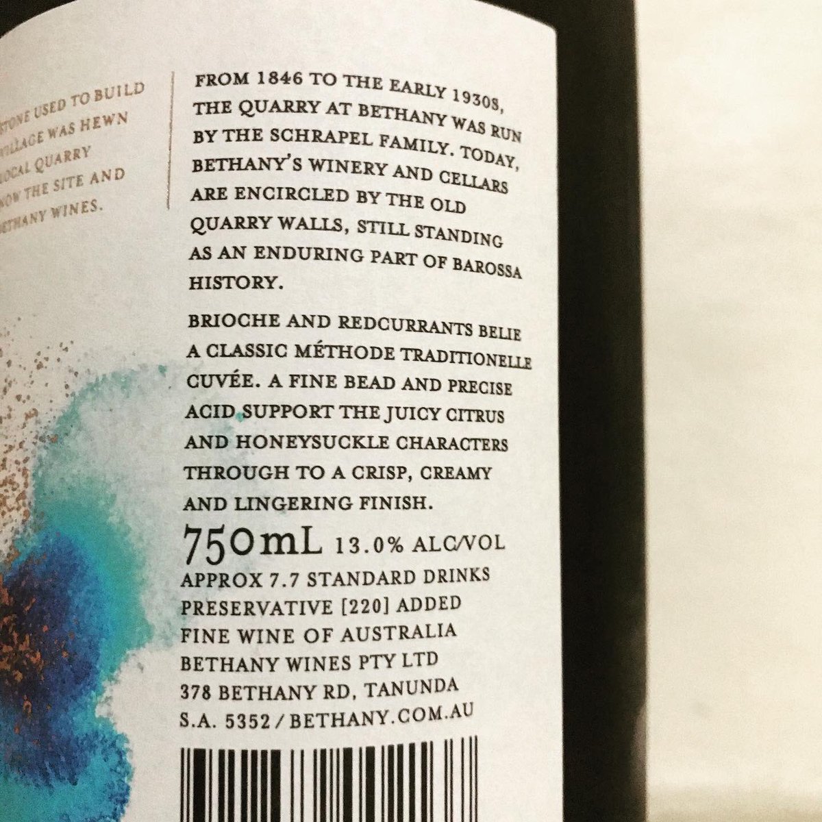 barossagirl72's tweet photo. This bottle of @bethanywines sparkling Chardonnay Pinot Noir is just lovely! A great way to finish a busy weekend! Cheers! 😊❤️🥂🍾 #bethanywines #barossa #barossavalley #southauatralia #sparklingwine #wineworld #australianwine https://t.co/vDPOyVgzLD
