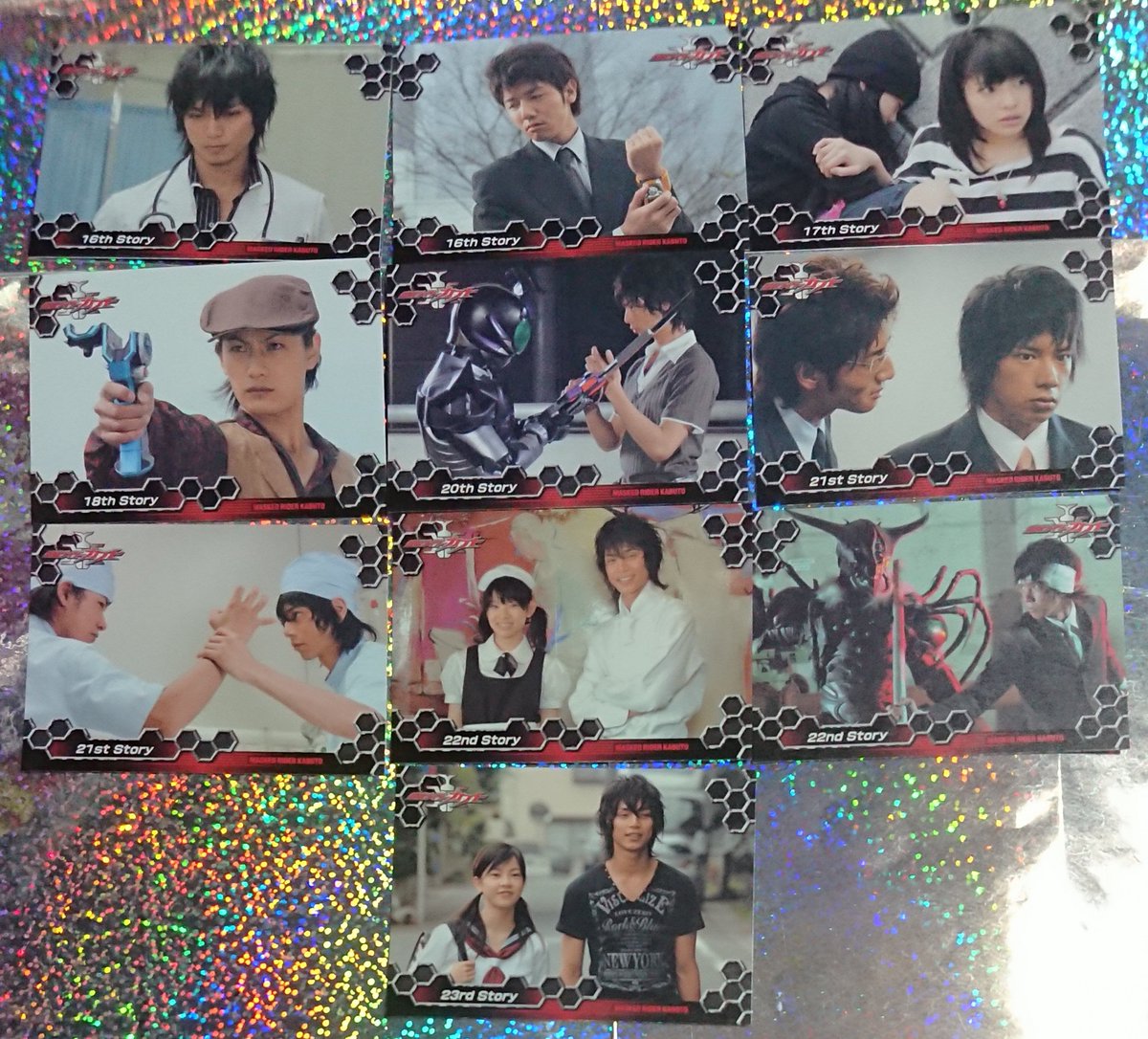 仮面ライダーカブト のトレカいろいろ 水嶋ヒロ 佐藤祐基 里中唯 永田杏奈 徳山秀典 加藤和樹 神崎愛瑠 奥村夏未 弓削智久 西牟田恵 梅野泰靖 本田博太郎 菊地美香 仮面ライダー Nitiasa