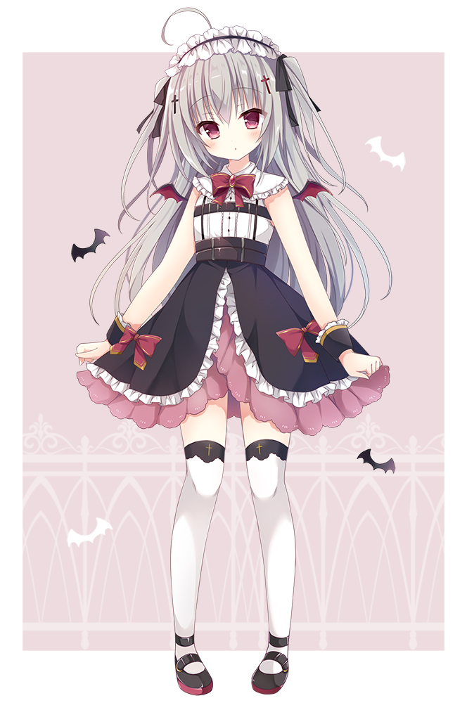 「✝️むらさきちゃん✝️と?ねねこちゃん?立ち絵? 」|ぴこぴこぐらむ🎀コミ1 D12bのイラスト