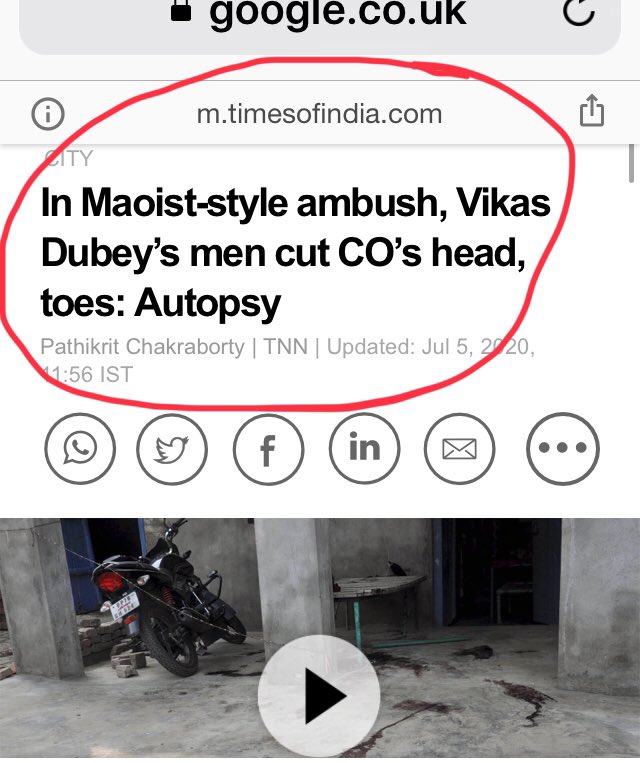 Proof that it was a MAOIST style attack  Source: TOI