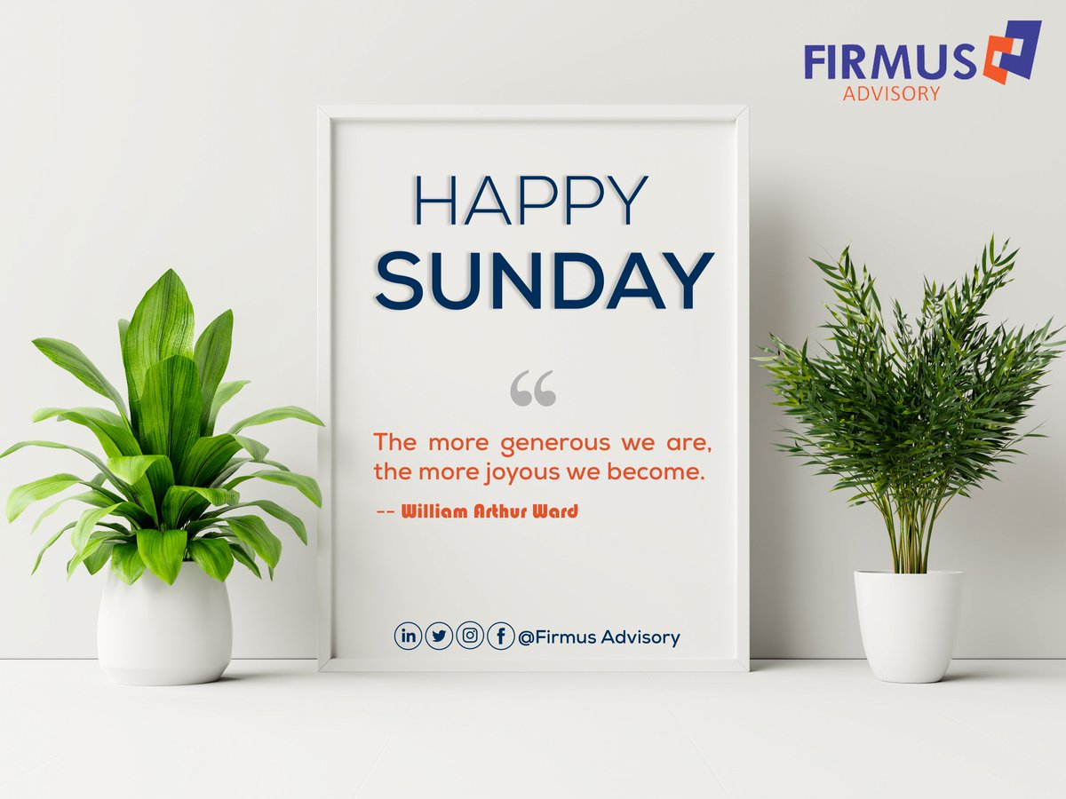 Firmus_Advisory's tweet photo. Have a blessed and beautiful Sunday.
.
.
.
#happysunday #SundayMorning #sundaymotivation #consultancy #consultingfirm #consultancyservices #consultingservices #consulation #consultant #marketresearcher #letgetstarted #quaranteedresults https://t.co/f8767kazj9