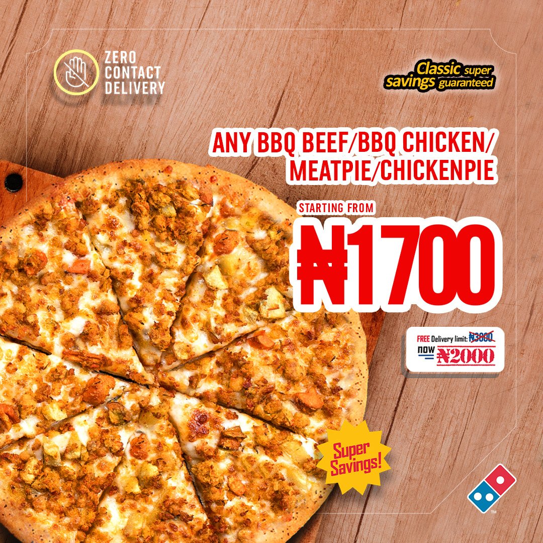 Dominosng Auf Twitter Enjoy Sunday Bliss With Friends And Family With Our Awesome Deal Of Any Of Our Sweet q Beef q Chicken Meatpie Chickenpie Starting From N1 700 Just Order Ahead Dominosng Auf Twitter Enjoy Sunday Bliss With Friends And Family With Our Awesome Deal Of Any Of Our Sweet q Beef q Chicken Meatpie Chickenpie Starting From N1 700 Just Order Ahead