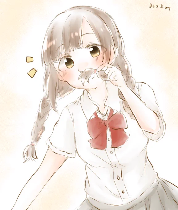 響子ちゃんの色んな髪型が見たいシリーズ、みつあみ 