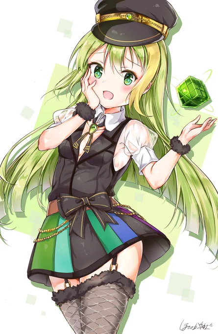 #一年間で絵が上達してるか見てみましょう
アリナ比べ 