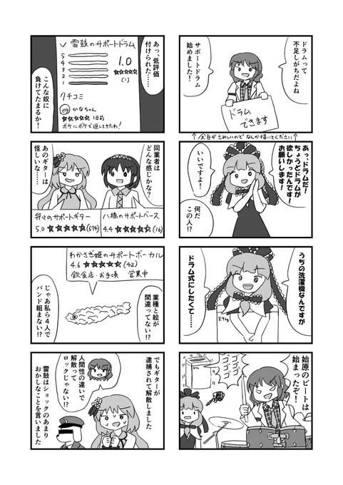 とうほうのよんこまぁ 