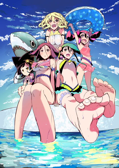 ビキニの日?
大好きなのにあまり描いてなくてビックリ…! 