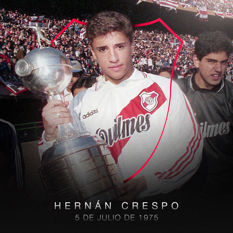 RiverPlate's tweet photo. 🎂 ¡Feliz cumpleaños, @Crespo! 🎉🏆 https://t.co/XP52eDZNPm