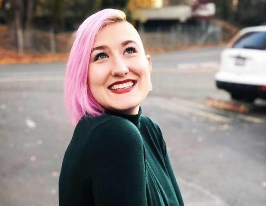This is Summer Taylor. 

They were killed last night in Seattle after a man drove past barriers and into a #BlackLivesMatter protest.  Summer was 24 years old.

Rest in power Summer. #seattleprotest