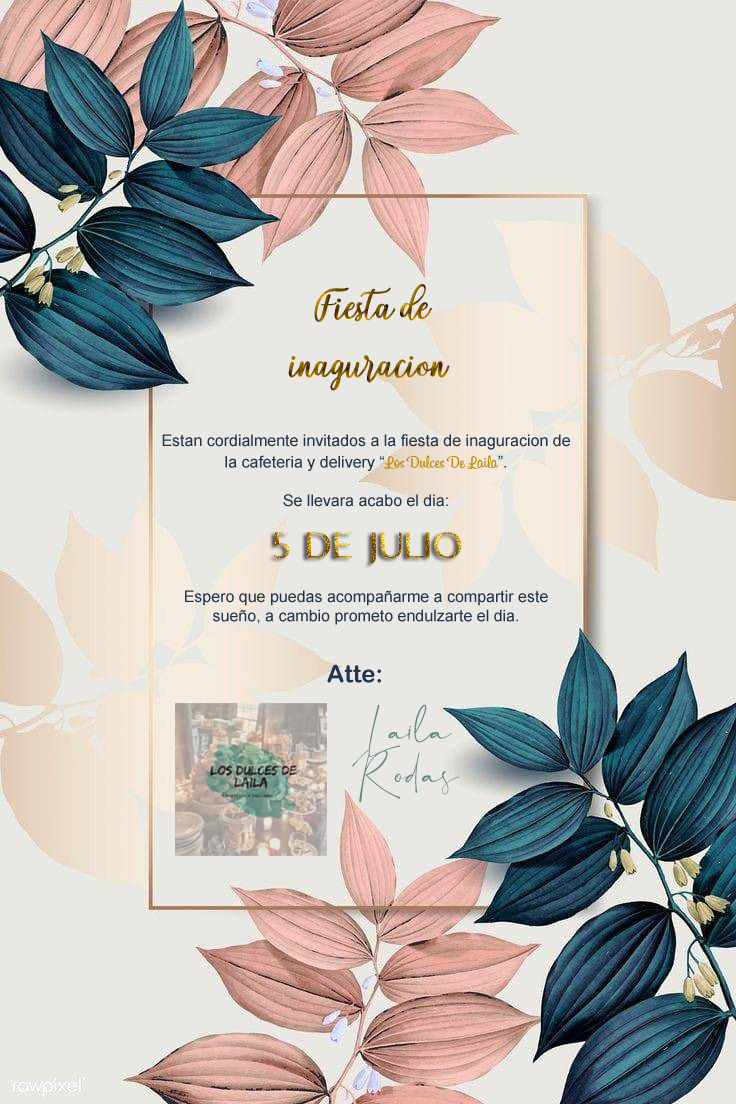 hoy nuestra querida <a href="/LaiRodas_CATN/">LAILA 📍</a>  inaugura por fin su cafeteria🙌🏻, felicidades reina sin dudas nos pone muy orgullosos que cumplas tus sueños y viviremos todos metidos ahí dentro👏🏻