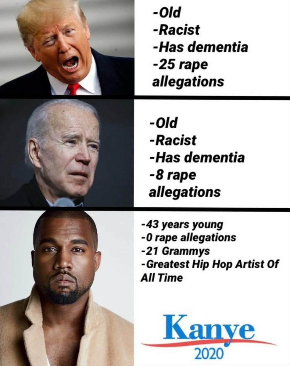 Kanye West For President On Twitter Excellent Memes On Why Kanye Deserves To Run The Whole Election Kanye2020