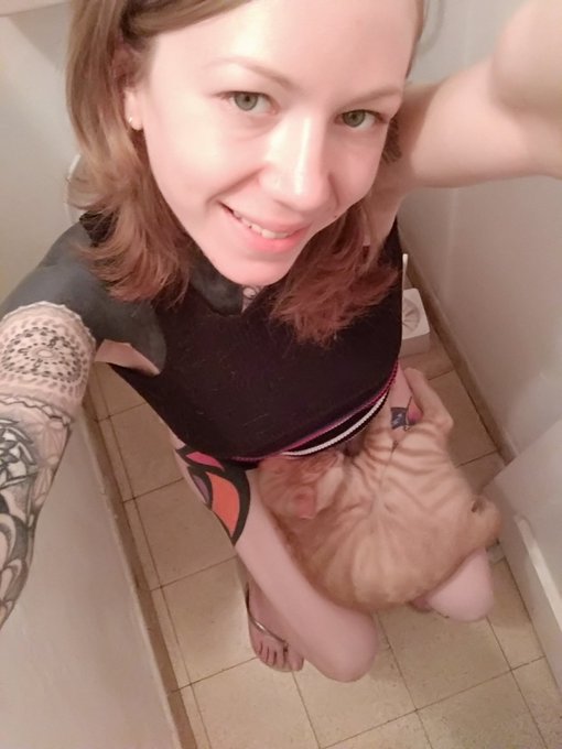 Never misses a sit on my lap while I sit on the toilet. #addicted #findom You wish you were instead of<a href="/tag/addicted"class="tags"><span>#addicted</span></a><a href="/tag/findom"class="tags"><span>#findom</span></a>
