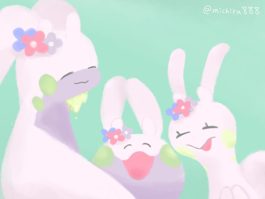 michira888's tweet photo. #ヌメルゴンの日
おそろいだね💠 https://t.co/okHNGtCE0n