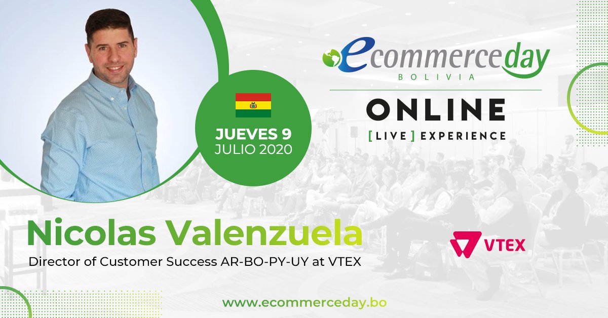 eCommerceDay's tweet photo. 🇧🇴 5 Minutos de HandsOn práctico sobre cómo resolver una necesidad de mi negocio a través de herramientas y recursos del ecosistema digital. 👉 Nicolás Valenzuela, Customer Success Director @vtexonline

📱 ¡Regístrate! https://t.co/zsmSYPUpQ2

#YoMeProfesionalizoEnCasa #eDayBO https://t.co/wcdG7vc6H6