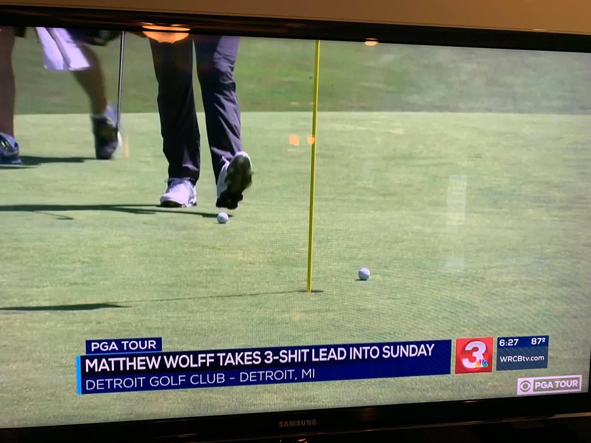 Bryson’s 10,000 calories a day still not enough for Matt Wolff’s bowel movements. <a href="/IcedB/">B. E.</a>