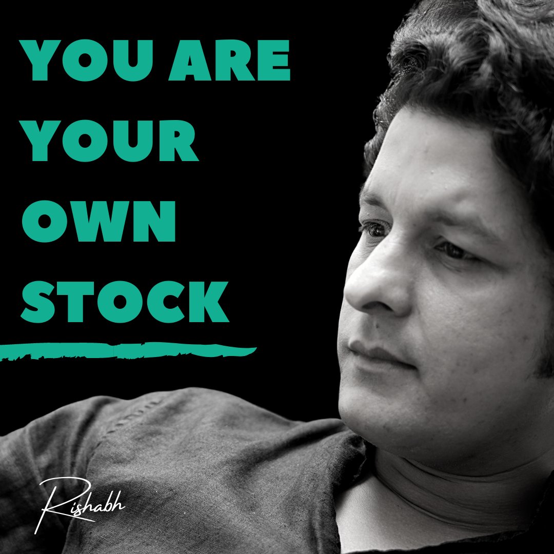 CARishabhParakh's tweet photo. I've always told my clients, the minute you realise your worth is the moment you start gaining. So always remember - You are your own stock! #finance #investment
#investmenttip #financialplanning @MoneyPlant_CA #chiefgardener #MoneyTalks #planprotectplay https://t.co/JcGGbbWEFc