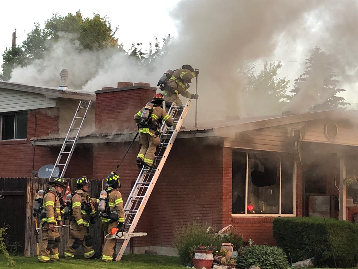 Six injured in 3-alarm house fire. Two <a href="/IdahoFallsPD/">Idaho Falls Police</a>  officers assist four adults out of fire, all four transported to <a href="/EIRMC/">EIRMC</a> in critical condition. Two officers treated at EIRMC for minor injuries and released. idahofallsidaho.gov/CivicAlerts.as…
