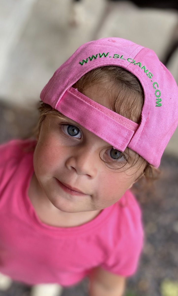 Gemma sporting her new favorite hat  the new poster child <a href="/sloanimplement/">Sloan Implement</a>