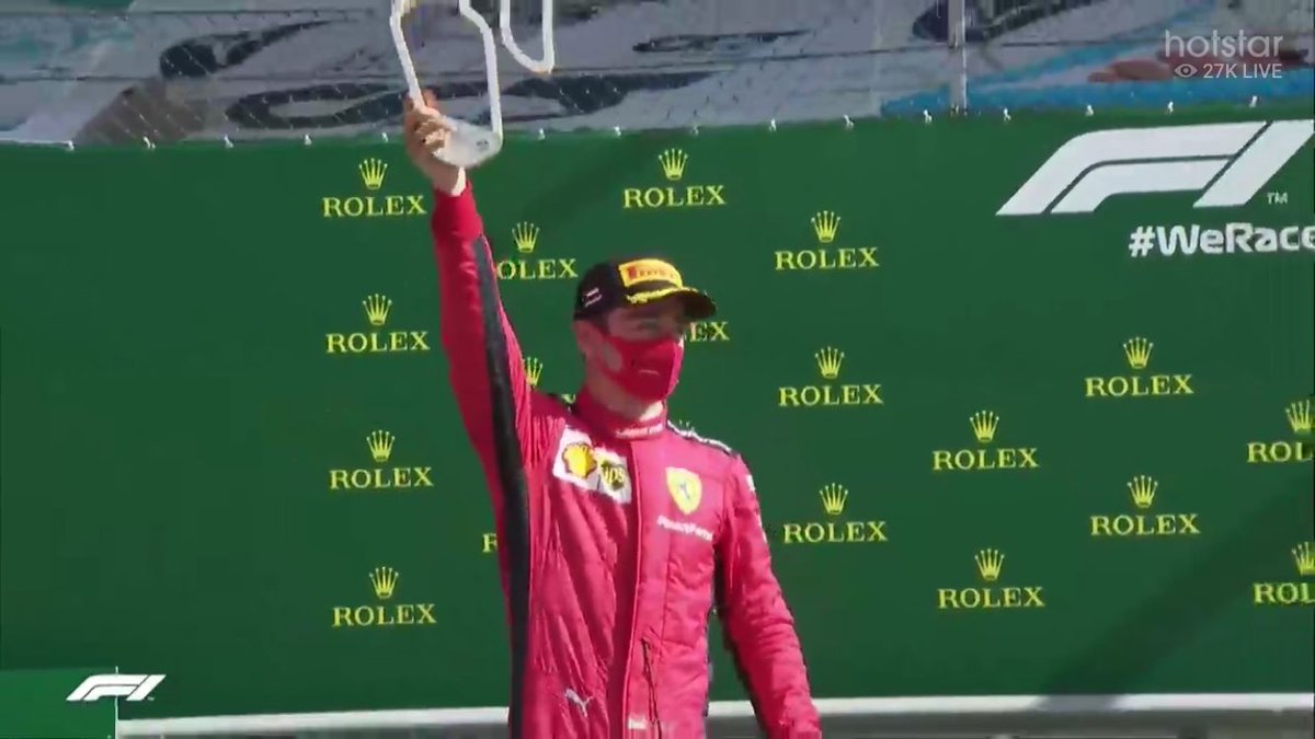 anujvakil's tweet photo. What a start to the season!! Exciting last few laps and surprise Ferrari on podium! @Charles_Leclerc you are awesome! And a day to remember for young Lando! #AustrianGrandPrix #f1 #essereFerrari @McLarenF1 @ScuderiaFerrari @F1 https://t.co/K2oL1VCWZO