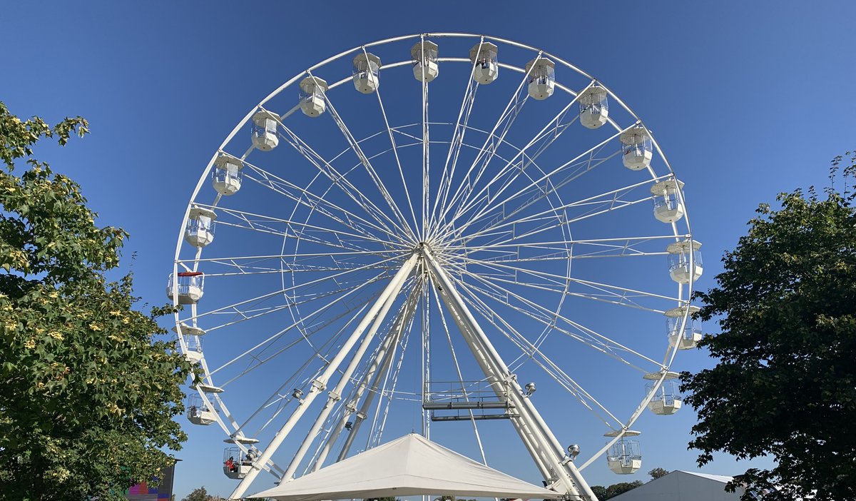 Enjoy panoramic views of our lovely town from the Eastbourne Eye 🎡

Coming to the Western Lawns from 9 July - 2 August, children can also jump for joy on accompanying bungee trampolines!

With strict social distancing &amp; safety measures in place, tickets can be purchased on site.