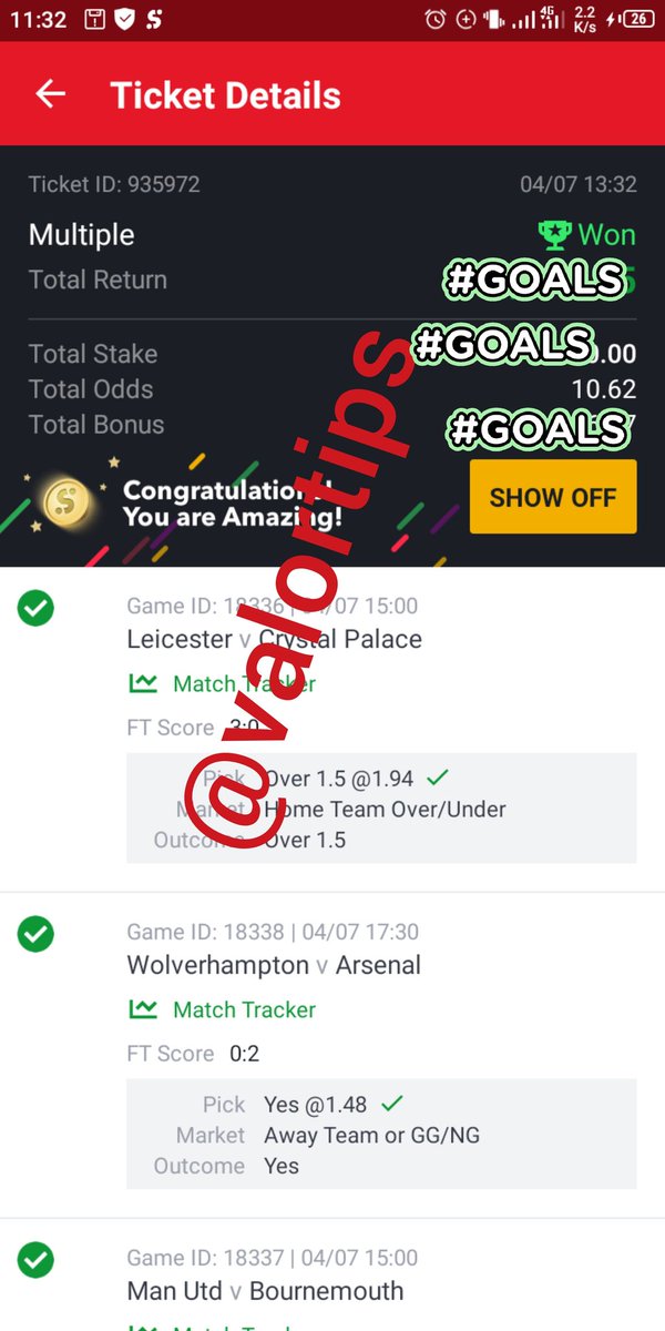 Valortips's tweet photo. Yesterdays winning of 5+odds💚 free,and double  10+odds💚 for my subscribers .
Sportybet is still yet to pay the last game between Fk mlada boleslav Vs Bohemians. 
5k to be Given away by 12pm
#PrayForMercy https://t.co/Z6uOiAqfYj