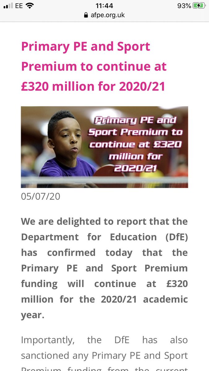 Great news for schools!!!! Such important funding!