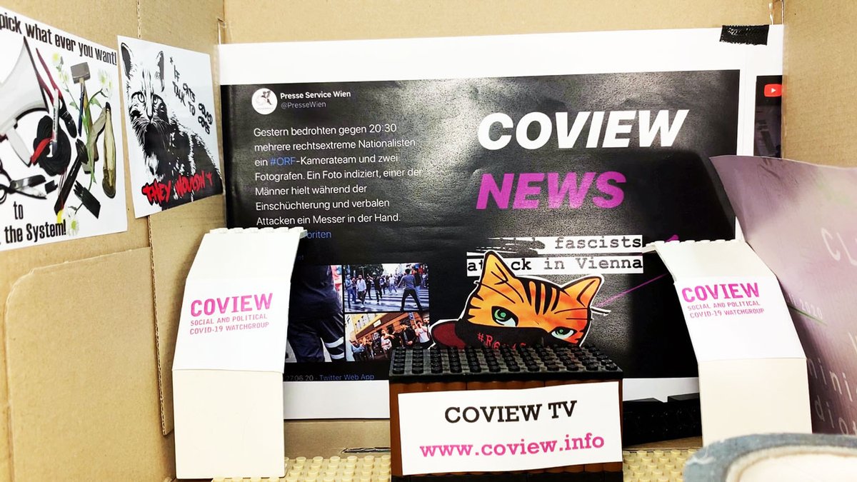 coview19's tweet photo. Coview-NEWS - The show with the cat 02.07.
feat. @radiofm4 @antifa_w @EkhVienna @_schwarzeKatze @WienTV @MPD_150 @crimethinc @Zukunft_Alle
https://t.co/2vtphb1A8Q
#encryption #Gütersloh #ekh #facism #police #policefreeworld #coview #transnational #network via @freundeskreisv https://t.co/lyS15pI7pZ