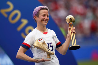 July 5 - Happy Birthday, Megan Rapinoe


July 5 - Happy Birthday, Megan Rapinoe 