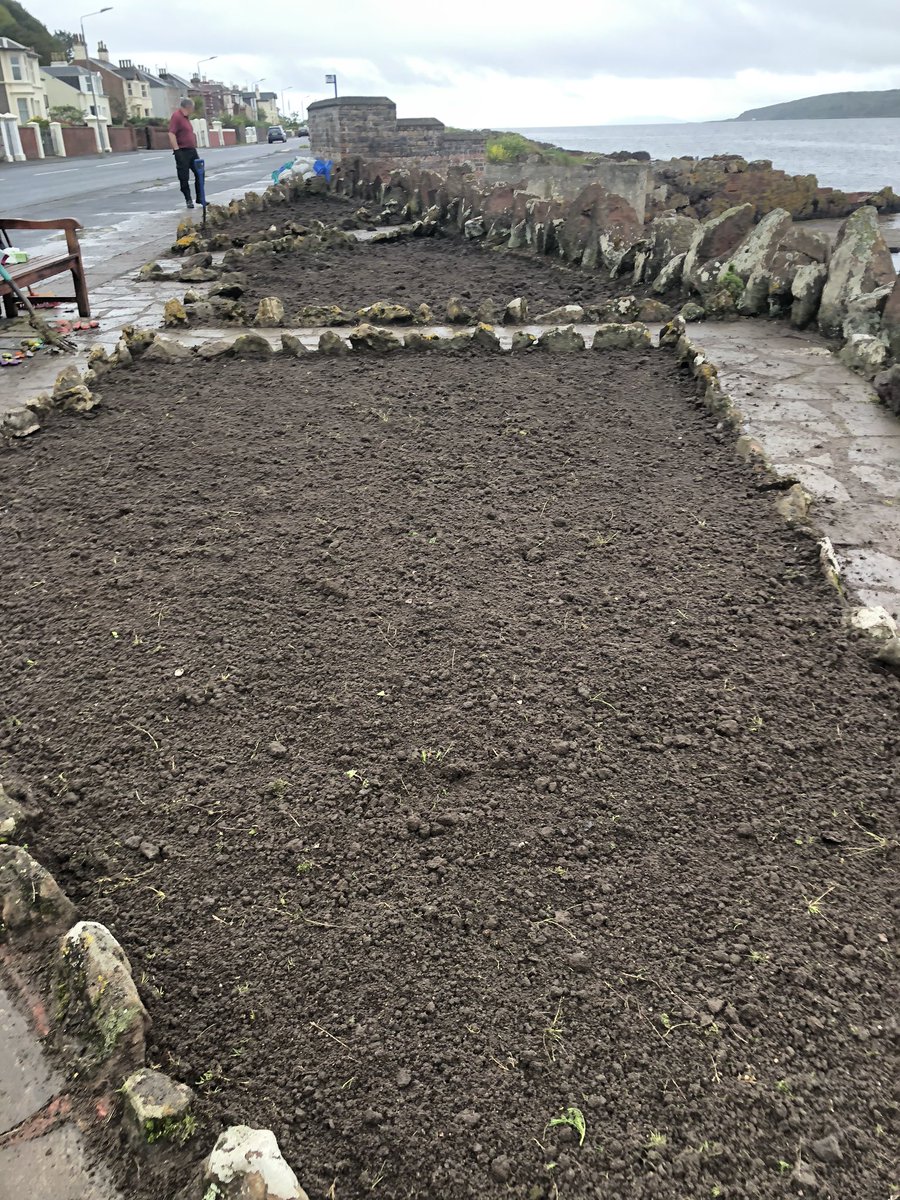 C_Beecology's tweet photo. Community effort to weed the flowers beds, all ready for planting on Monday 🌸🌼 https://t.co/y02jtzXNIT