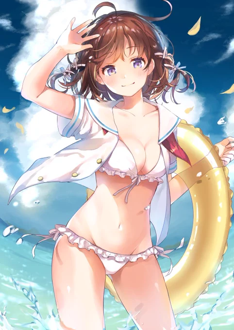 #ビキニの日 
実はアイコンの子です? 