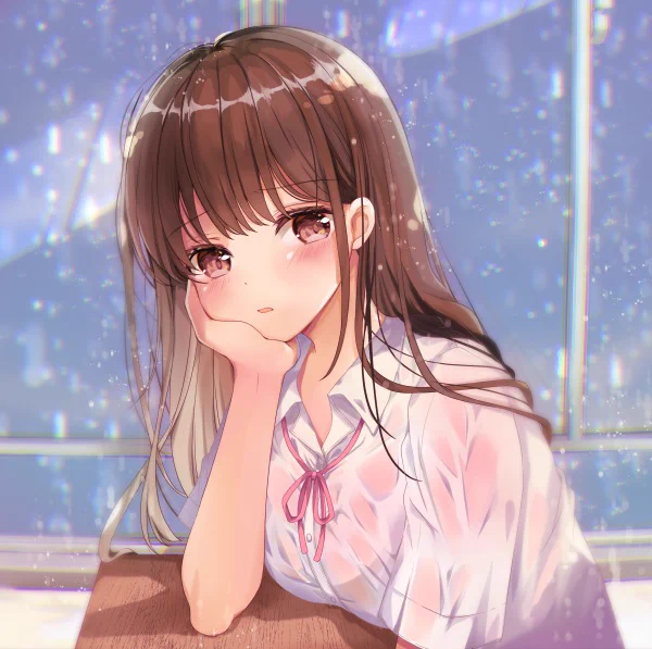 おはよう…何じろじろ見てるのよ

#オリジナル 