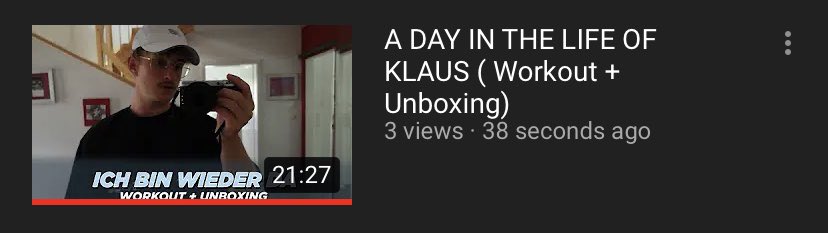 Video ist oben! Viel Spaß damit 🤓