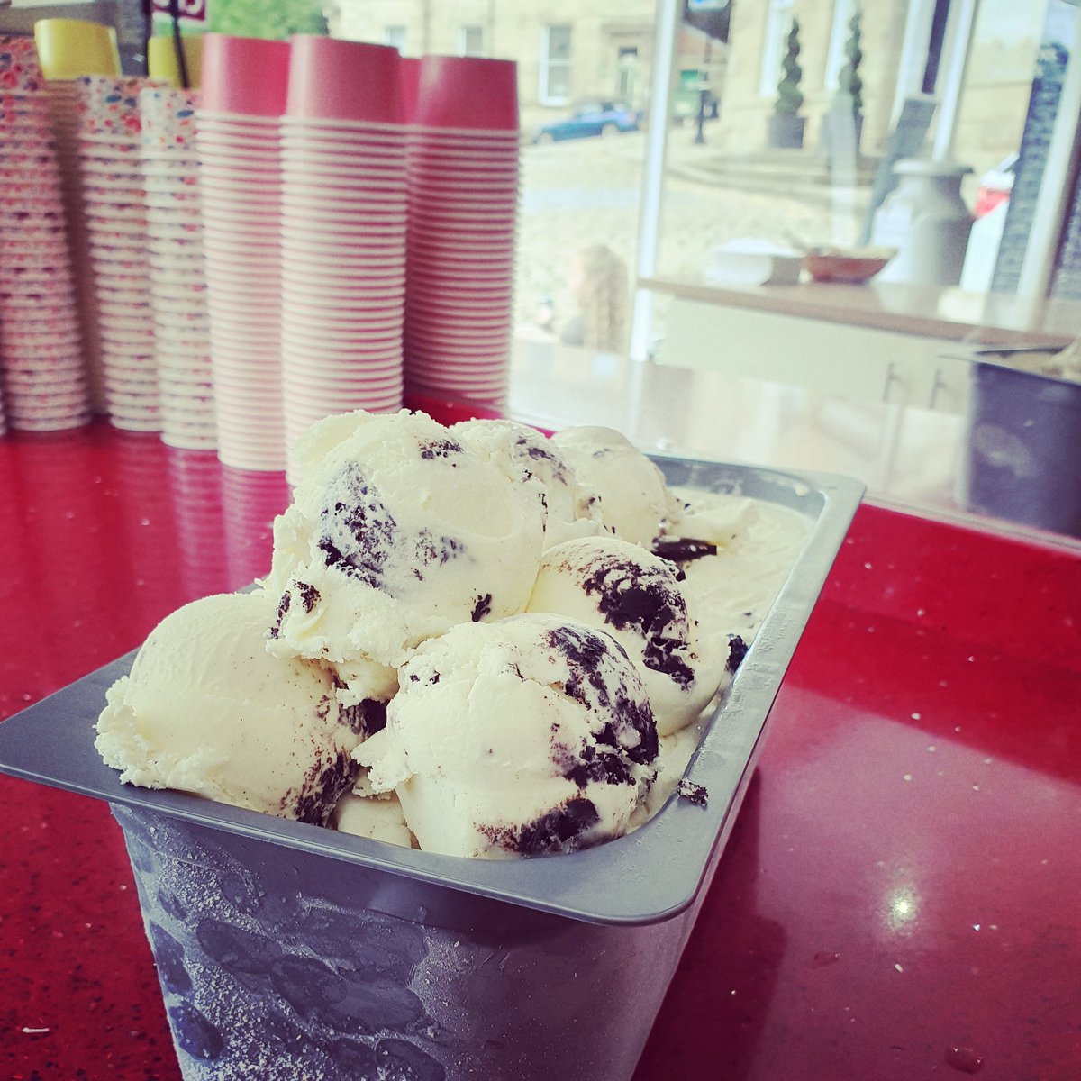 Mrs P's luxury Ice Cream & Coffee House tweet media