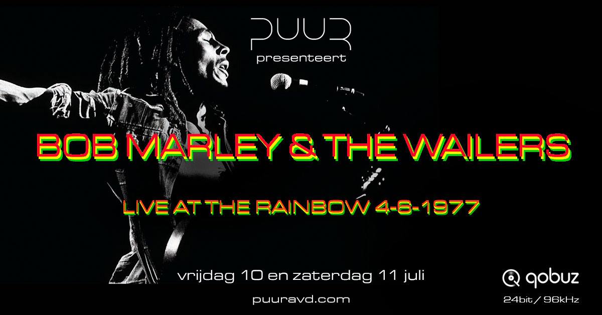 Aansluitend op onze #HiFiShow 'Songs of Protest and Freedom' organiseren wij op 10 &amp; 11 juli alweer de volgende show: #BobMarley &amp; The Wailers (Live at The Rainbow concert).

Informatie en aanmelden: 
bit.ly/PUURavd-Hifi-S…

#goldmund #puurjubileum #puuravd #highend #audio