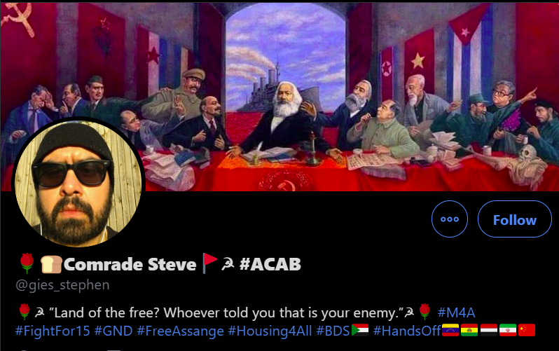 Part /6 Communist, Hammer&Sickle, Carnation Symbolism, ACAB, Lesbian/Homosexuality (Always connected to communism)