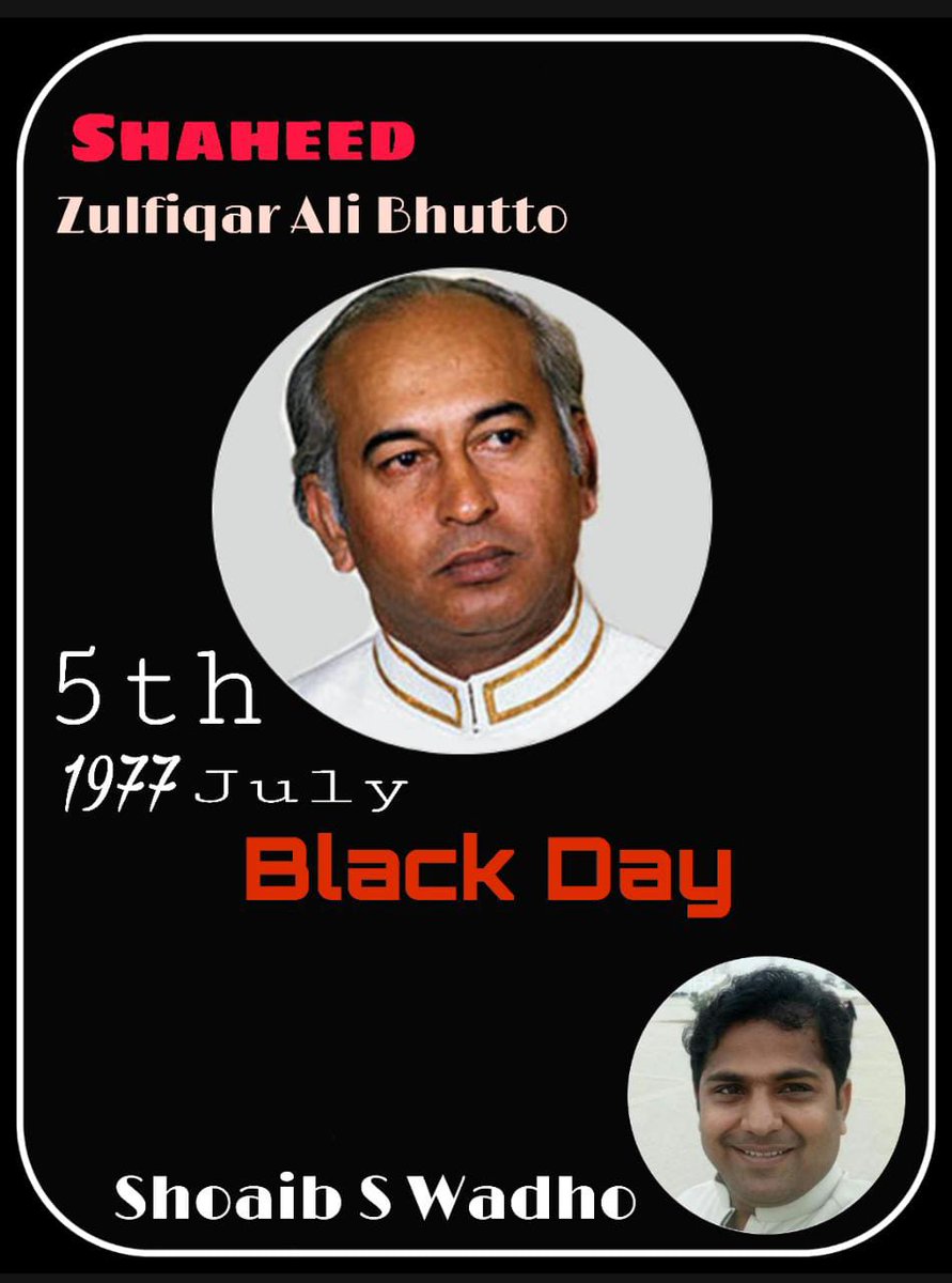 ShuaibWadho's tweet photo. پهنجي عظيم قائد کي سرخ سلام 😢
#BlackDay
#5th_July https://t.co/KBJMe6ACJy