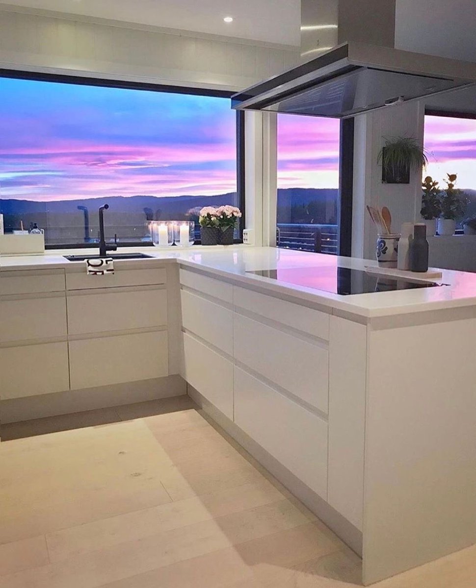 INTERIORPORN1's tweet photo. Imagine a kitchen with an incredible view like this.. https://t.co/fn9ymRSyeG