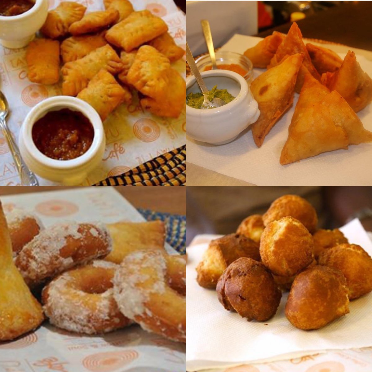 ILoveLayu's tweet photo. LAYU TENTATIONS!!!!!!

Vous etes plutot samossa, pastel, beignet thiopati ou mini donut?

A vos commandes!!!!

#ilovelayu #lekkrek #cocktail #samossa #pastel #donut #beignet #beignetthiopati #café #restaurant #boncoindakar #almadies #dakar https://t.co/ZPcOeDsK3f