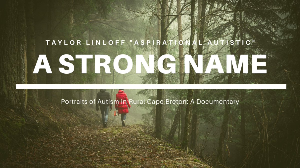 A promo graphic for the documentary, "A Strong Name: Po
