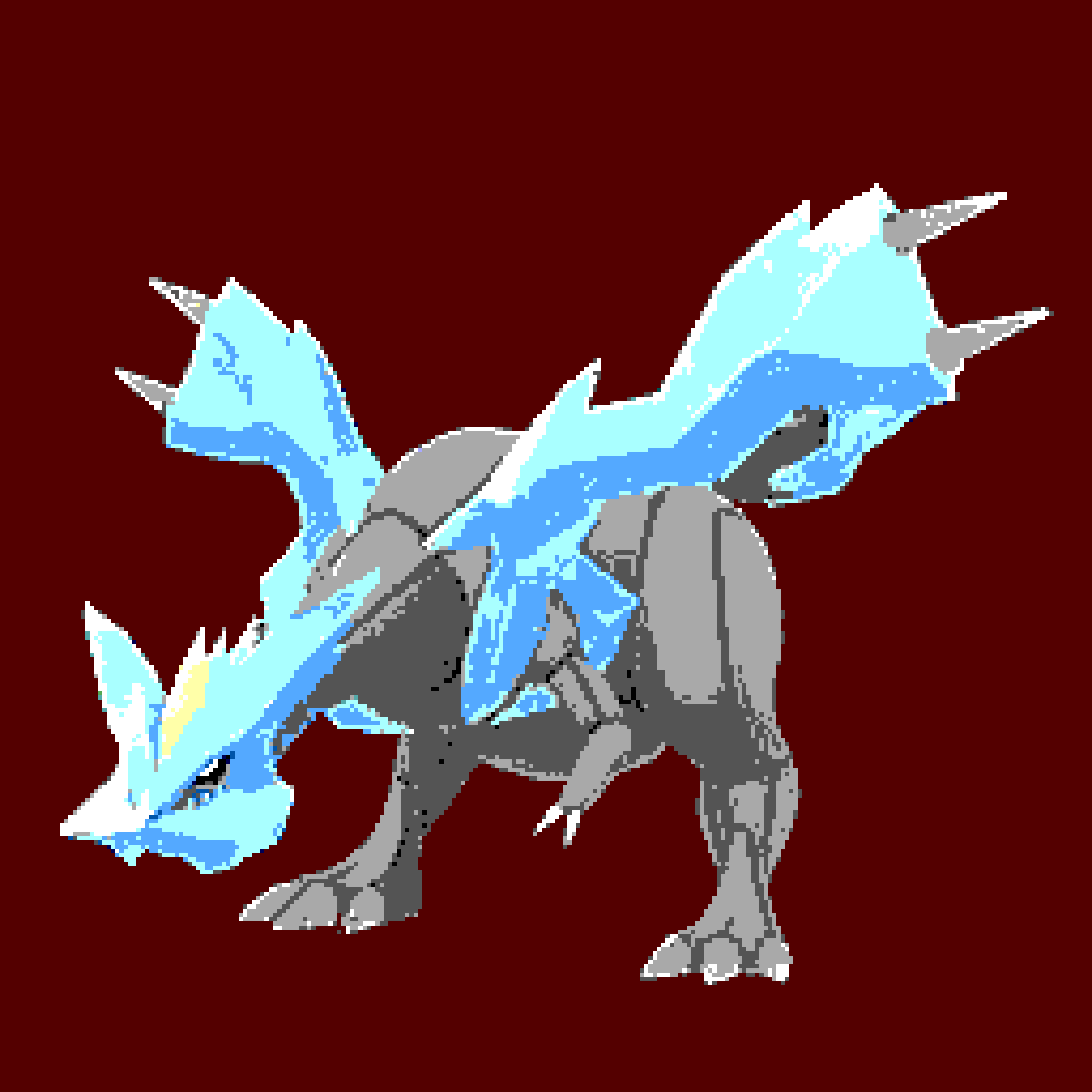Garyo ガリョウ ポケgo願掛けドット絵師 仕事が休みだと 筆が進みます ポケモンgoでネタがないとも言う ゼクロム期間がもうすぐ終わり 次に来るのは そう キュレム レシラム ゼクロム ときてますので キュレムも でコンプ
