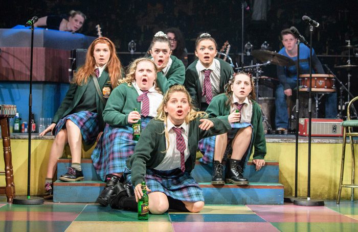  OUR LADIES OF PERPETUAL SUCCOUR • premiered in 2015 at the traverse theatre, edinburgh • toured the uk briefly• west end run in 2017truly such a special piece of theatre and once again representative of lgbt youth. forever praying this comes back as it is WONDERFUL