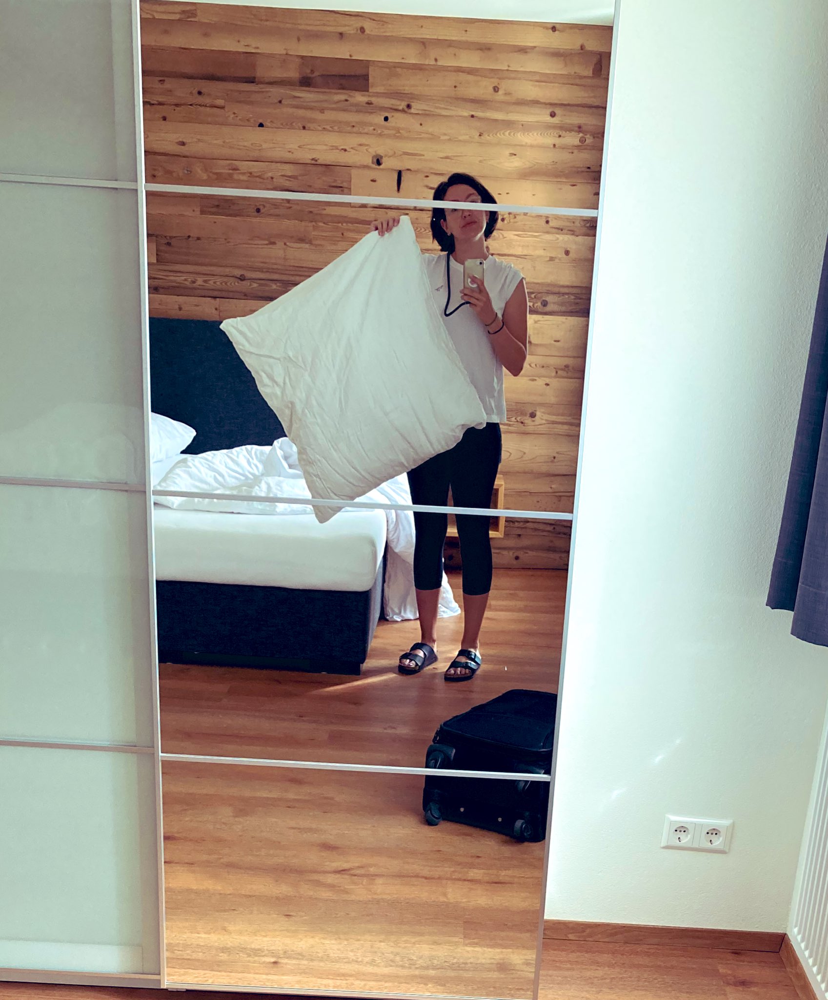 Rachel Rizzo on X German pillows primarily come in two sizes neither of which make sense Size 1 Massive Size 2 How is this a Pillow https t RuDTvTwjH6 X