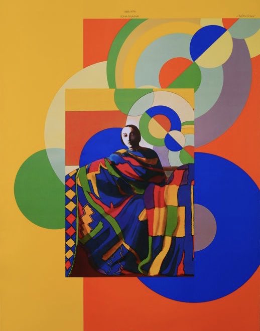 Tribute to Sonia Delaunay #MiltonGlaser #FontSunday @DesignMuseum