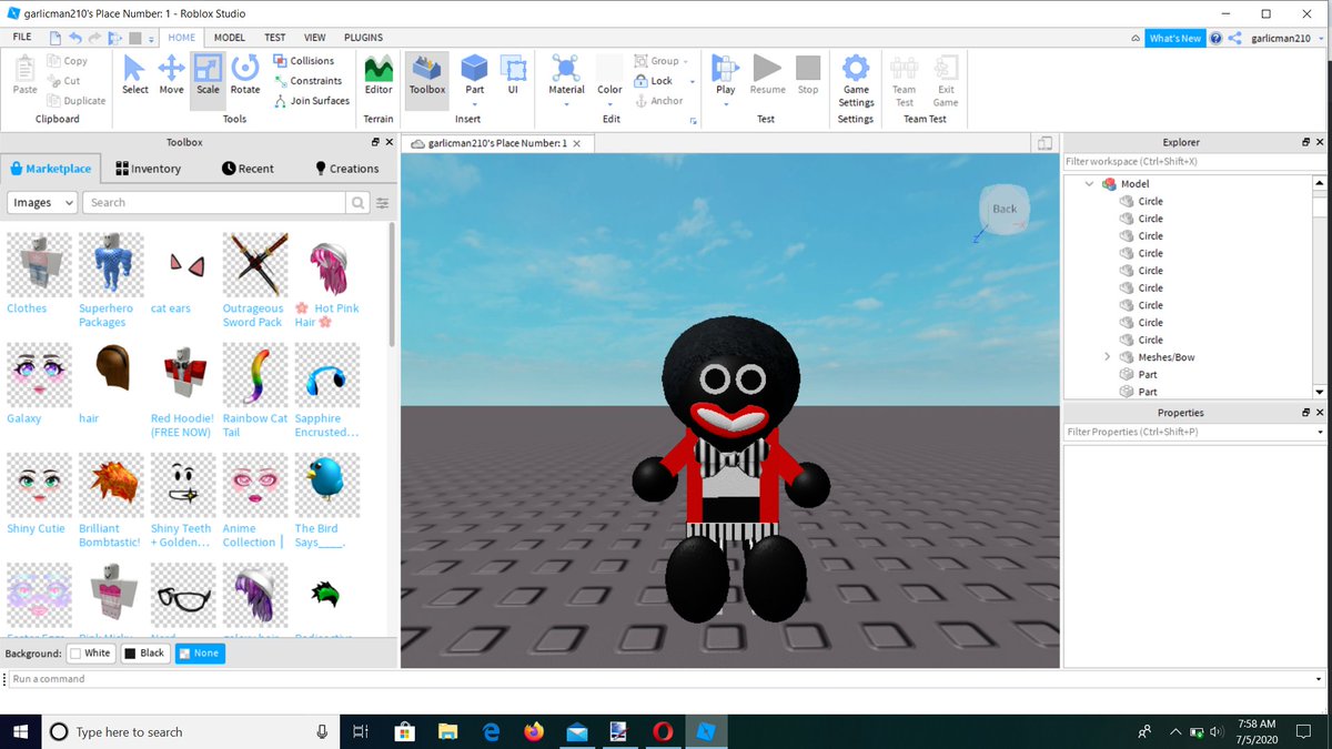 how to make a roblox model on sale