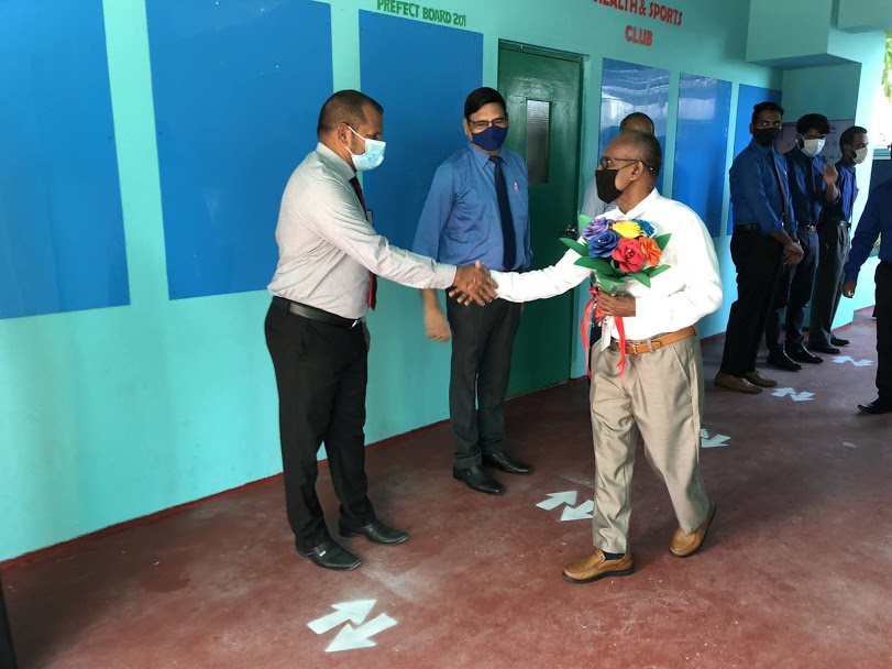 eduGS_09's tweet image. A day filled with happiness and excitement. Our students and staff were eagerly waiting for this moment, to welcome our new Principal Mr. Hassan Nashid. Congratulations sir. We will work as a team to mold student’s character and guide children to achieve educational excellence.