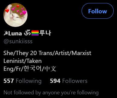 Part 16/ **COMMUNISM, MENTAL DISORDERS and HOMOSEXUALITY are RELATED - Thread exposes thisLeft: Marxist-Leninist, Hammer&Sickle Trans and Lesbian? (Homosexual)Right: Marxist-Leninist, Transsexual, Pronouns, LGBT Flag, BLM Fist
