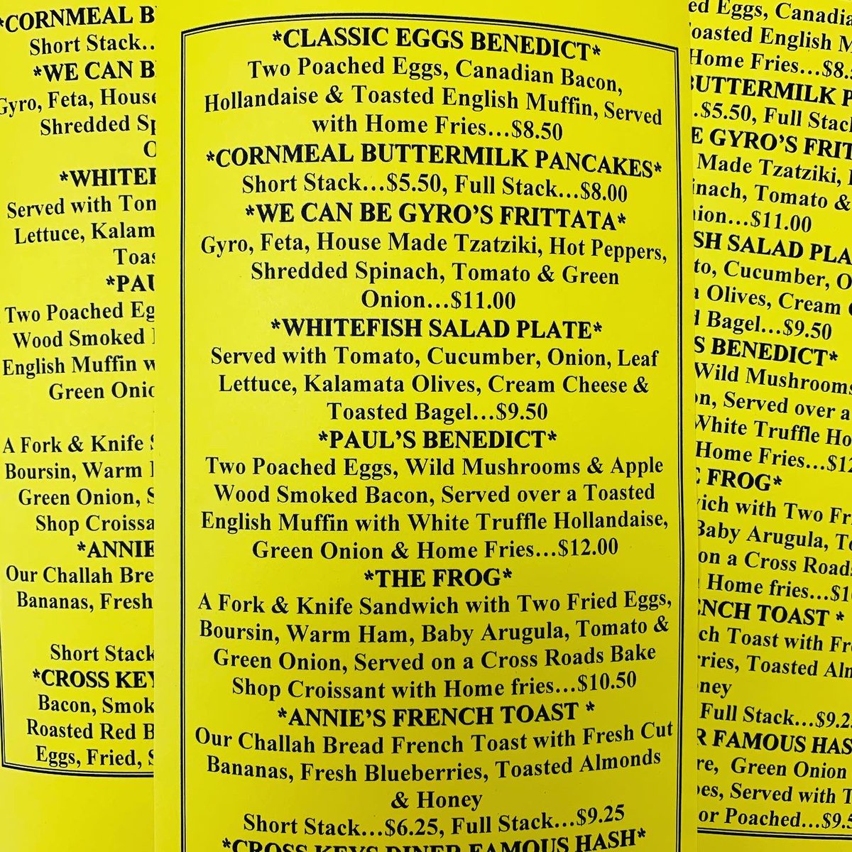 Cross Keys Diner tweet media