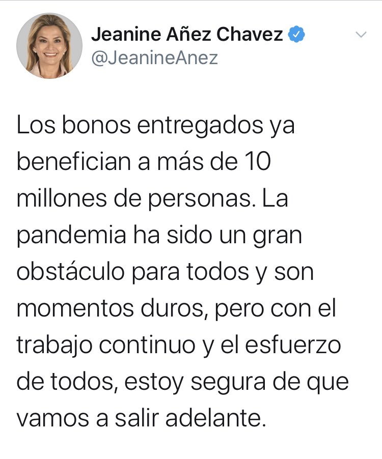 MaryLunaBBB's tweet photo. Estoy confundida! Son 9 o 10 millones de personas beneficiadas con los bonos? #JuntosSonMAS https://t.co/UMwVT0TTeX