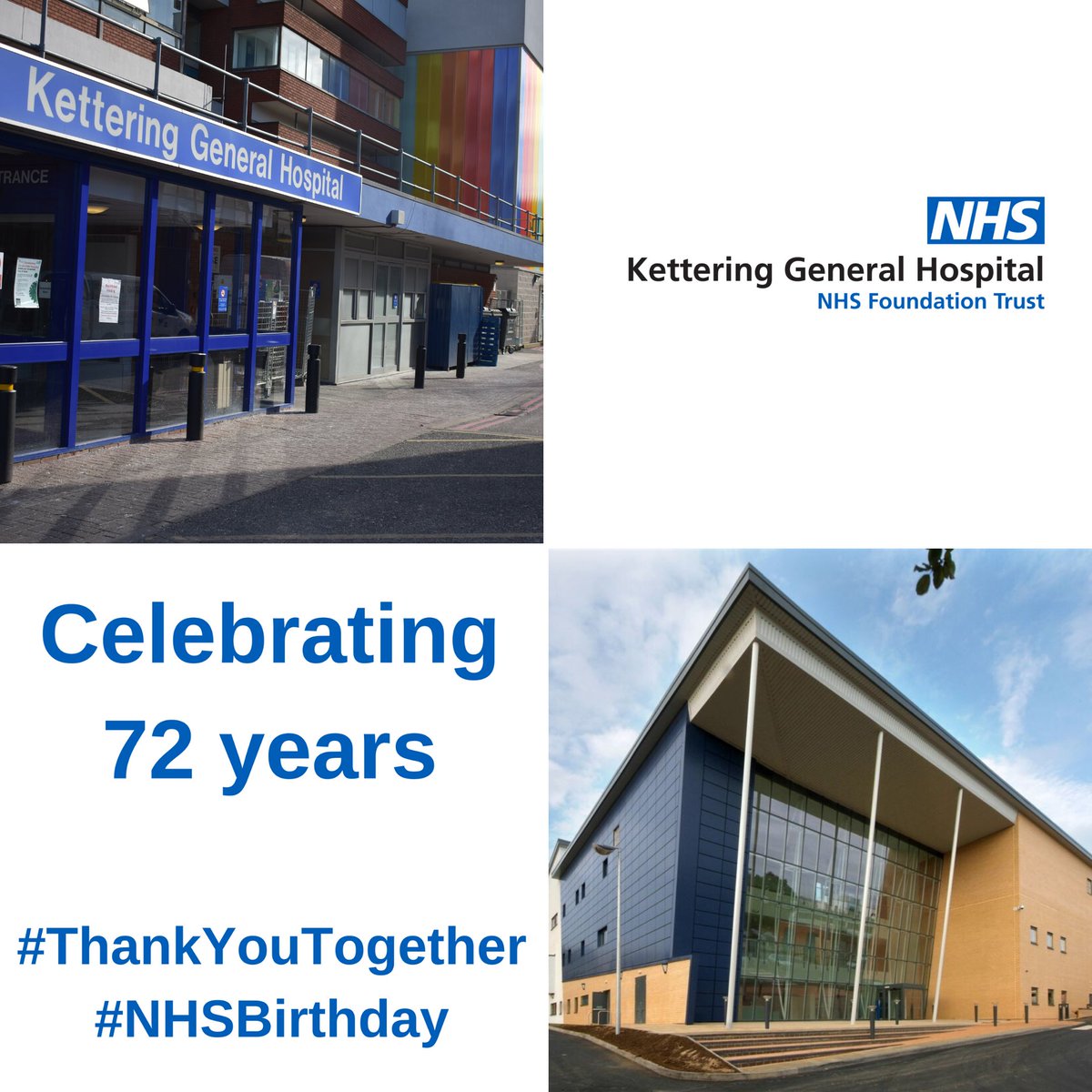 KettGeneral's tweet photo. Today is the 72nd anniversary of the #NHS. 

We want to use this opportunity to thank everyone who has supported us over the last few months:

🎁 Your gifts 
👕 Donations
 ��🏼 Support 

It has kept us going and today we want to thank you. You are OUR heroes.

#NHS72 #NHSBirthday https://t.co/P2psGDjd03