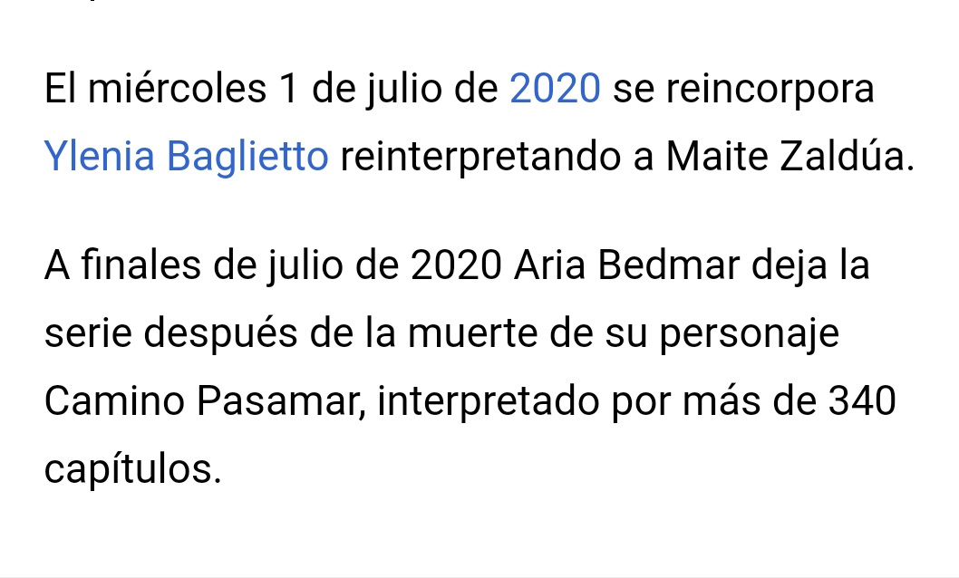 LLYJCH's tweet photo. Hola #Maitiners!
Well I got good news and bad news.
From Wikipedia ⬇️⬇️⬇️
The good is that we'll get to see a solid #Maitino for the month of July.
YLENIA BAGLIETTO IS STAYING!
The bad is no more after that.
ARIA BEDMAR IS LEAVING!
Anyone???
HELP!!!
#Acacias #MaiteIsBack
😟😱😭 https://t.co/rZIUDRPcRz
