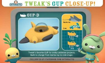 탐험선의 원래 명칭인 GUP은 장난으로 탐험선 E를 GUP-E(구피)라고 쓴것이 유래가 된것이라고 합니다.